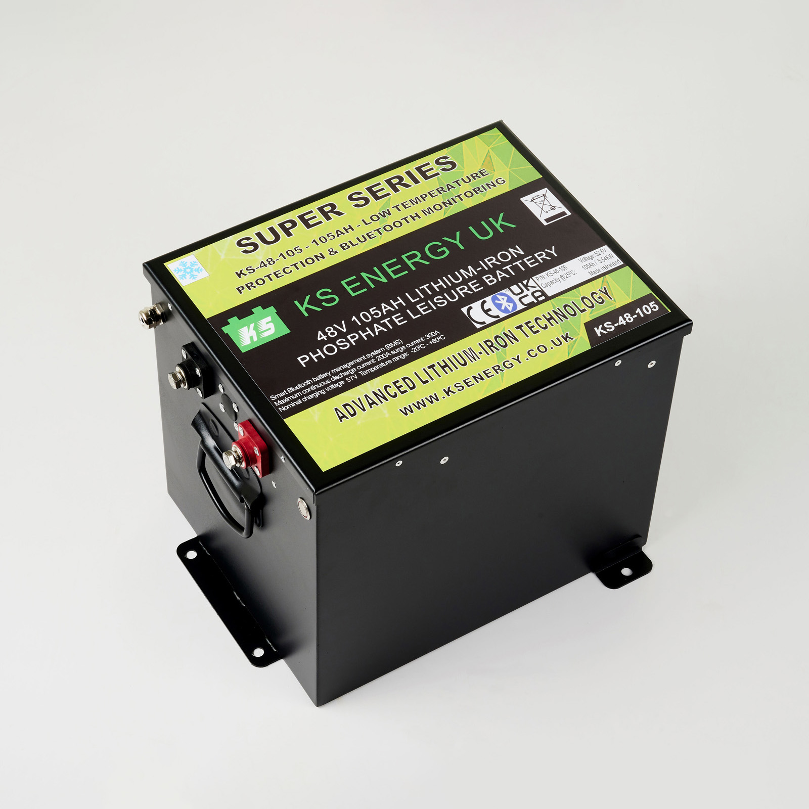 KS48105 48V 105AH lithiumion battery Super Series with bluetooth high