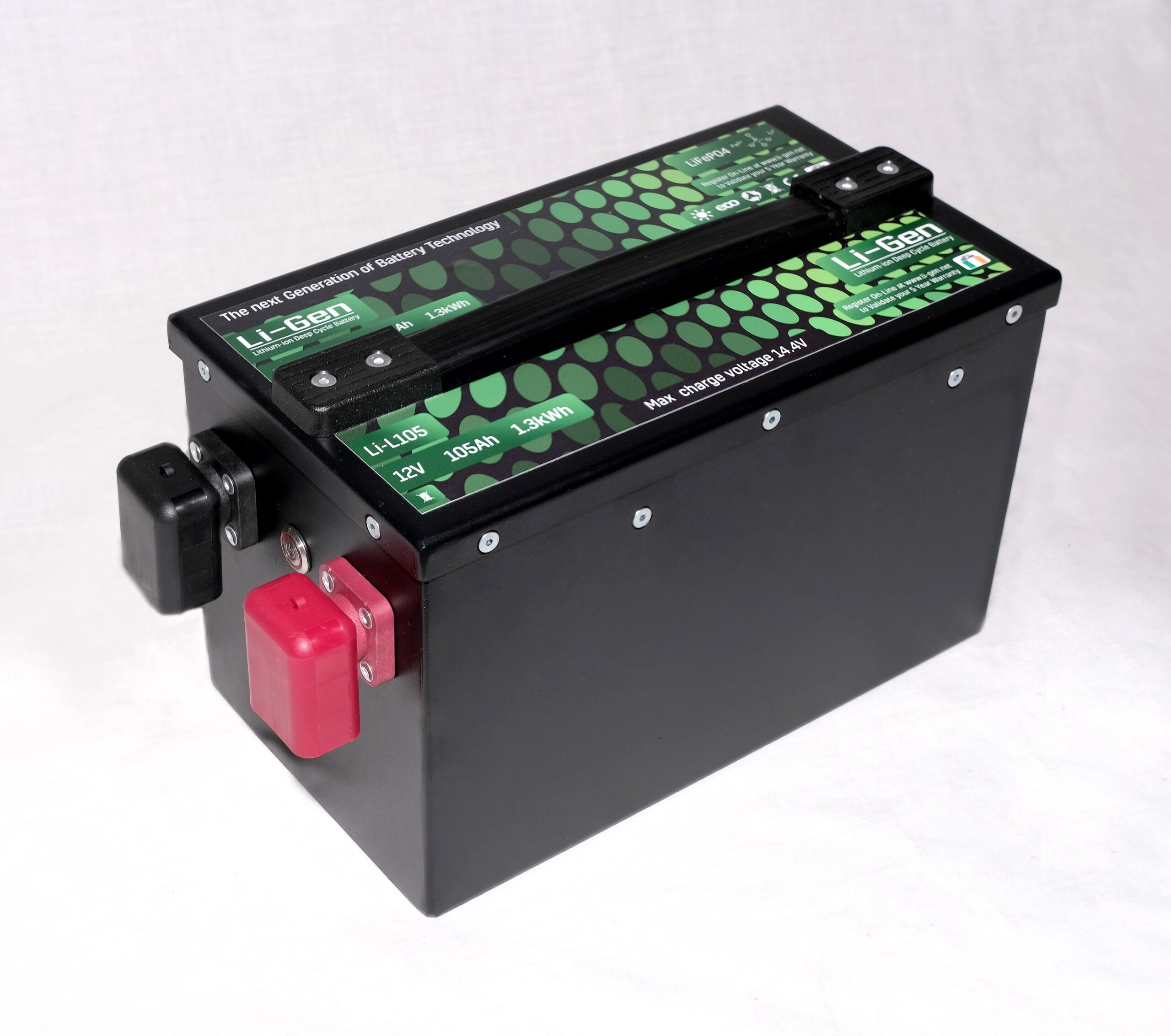 L105 12V 105AH lithium-ion battery Super Series with bluetooth high power BMS