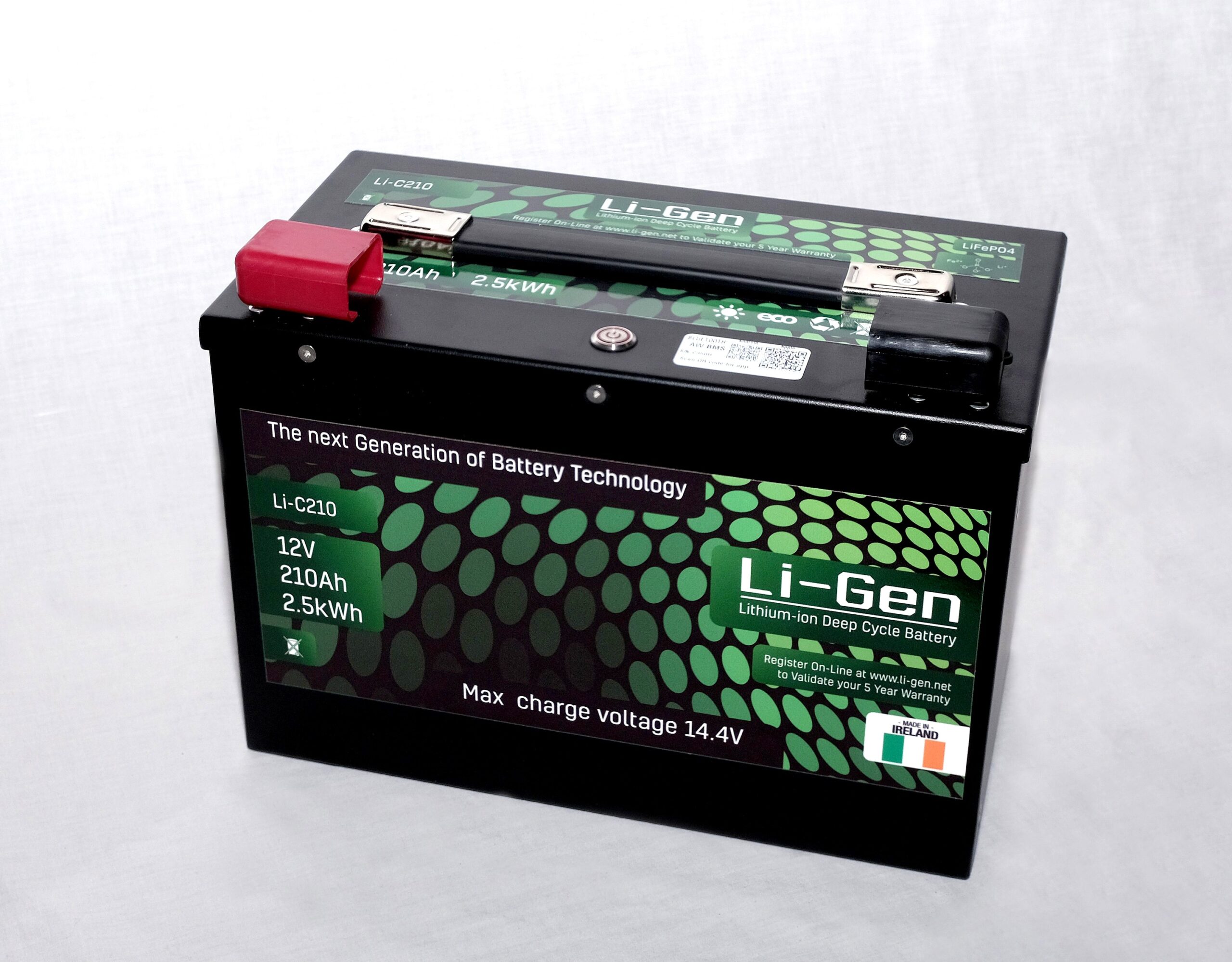 Li-C210 12V 210AH  lithium-ion battery Super Series with bluetooth high power BMS