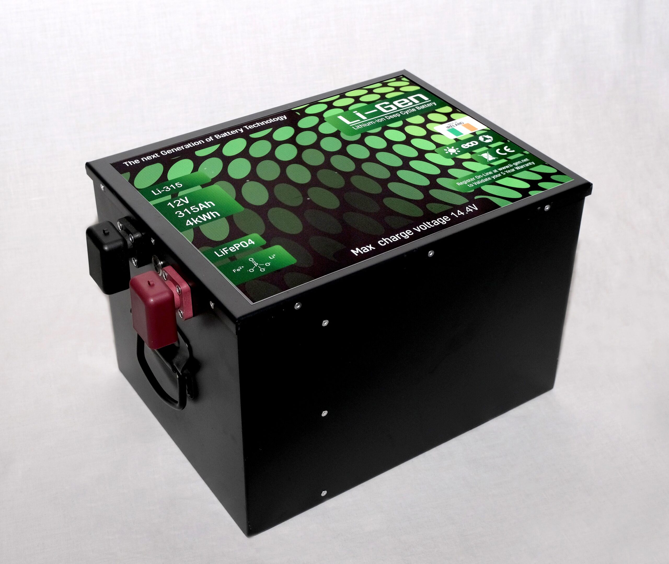 Li315 12V 315AH lithium-ion battery Super Series with bluetooth high power BMS